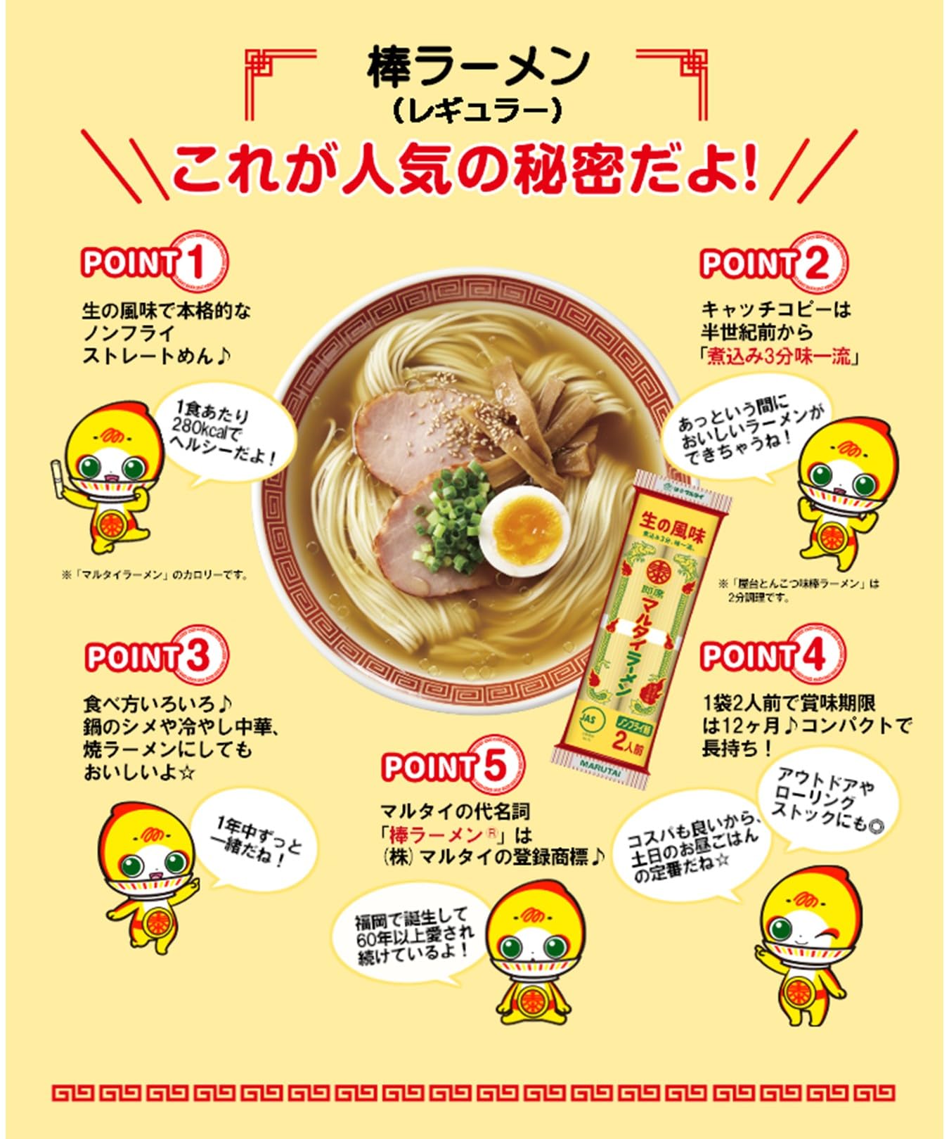 Amazon.co.jp: マルタイ 棒ラーメン 4種セット（オリジナル×2・屋台